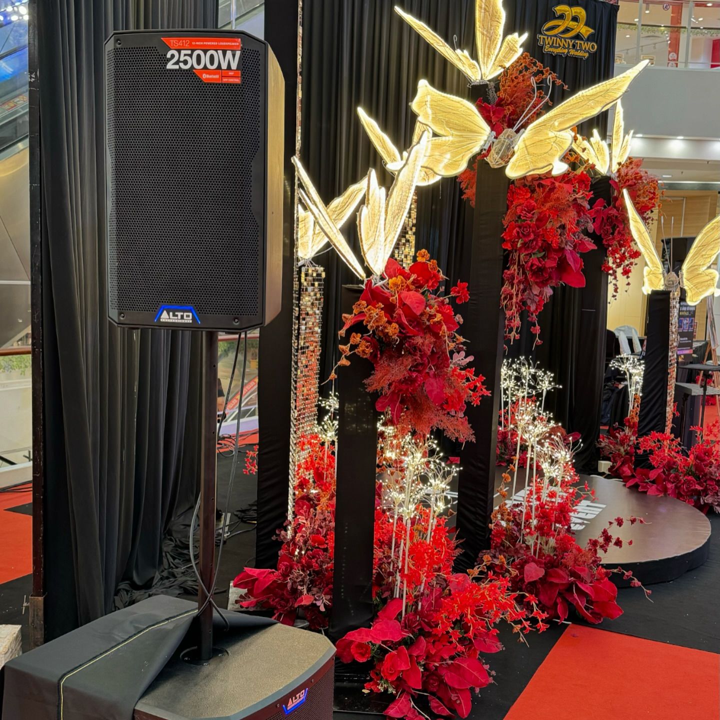 2x 18" Alto Powered Sub Woofer