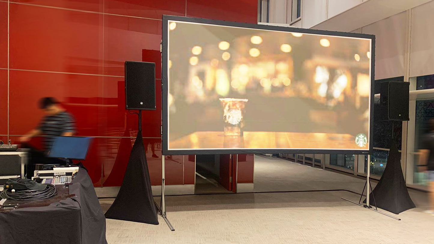 Projector with Screen