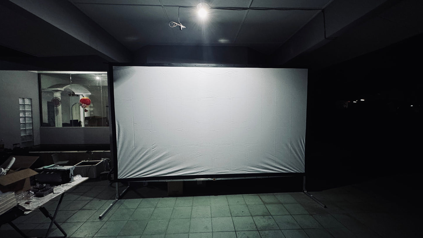 Projector with Screen