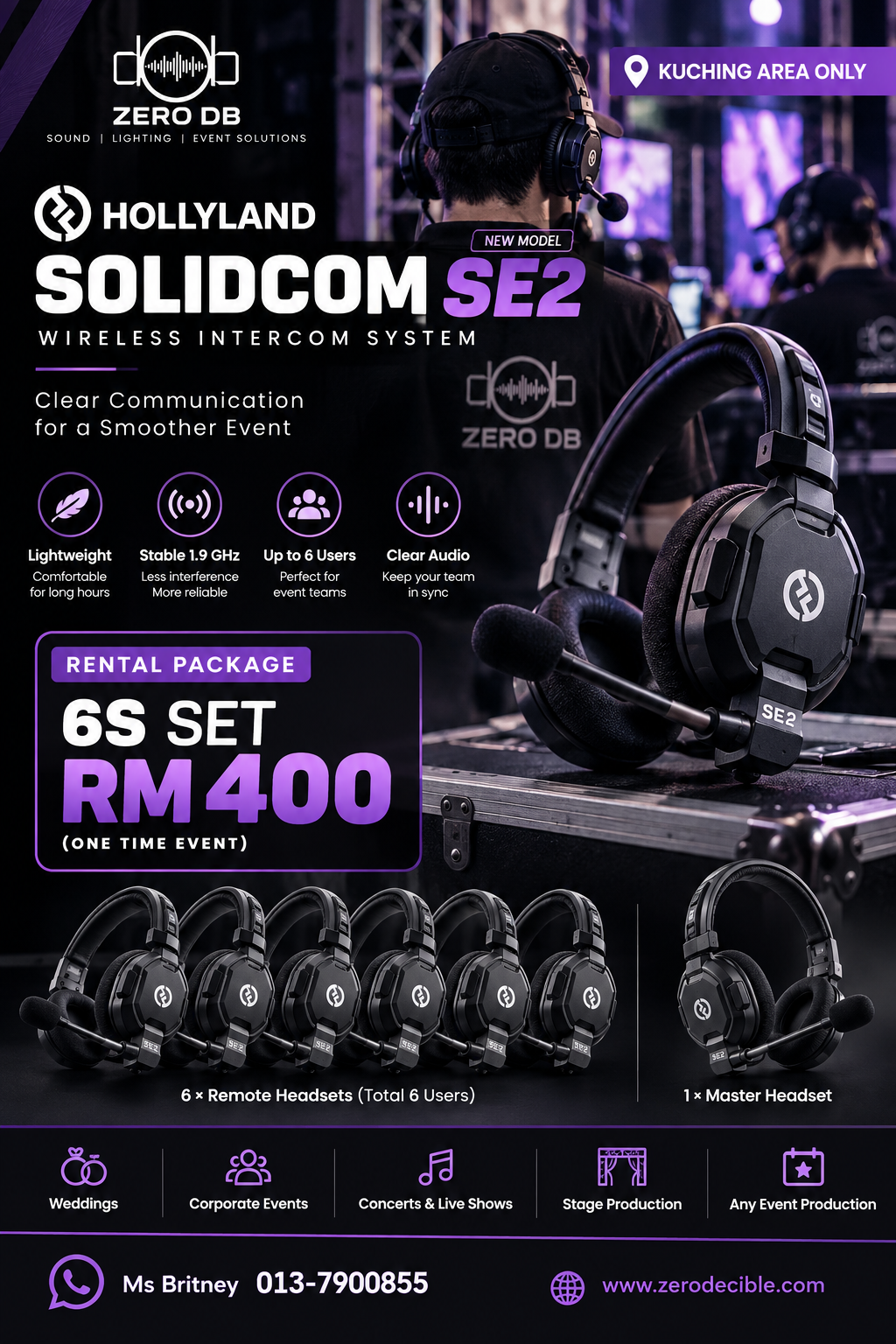 Hollyland Solidcom SE 2 Intercom