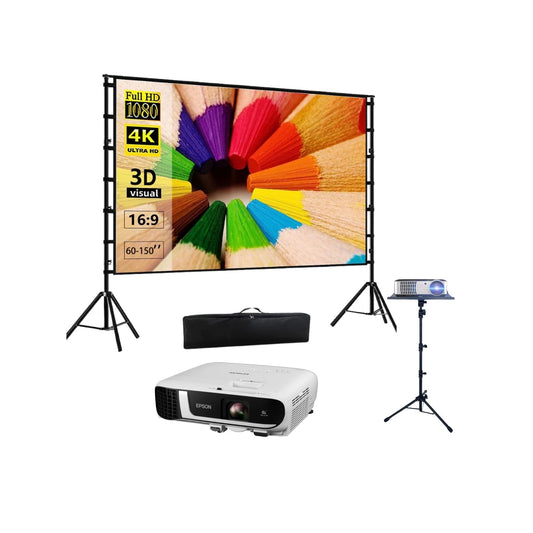 Projector with Screen